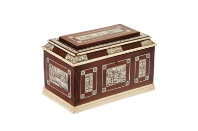 Lot 75 - A HISPANO-COLONIAL CASKET