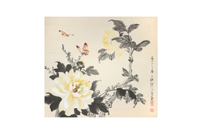 Lot 737 - ZHOU QIANQIU 周千秋 (1910-2006) AND LIANG CANYING 梁粲纓 (1921-2005)