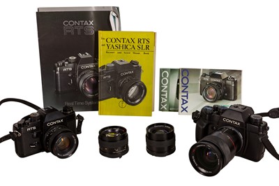 Lot 317 - A Selection of Contax Cameras & Lenses.