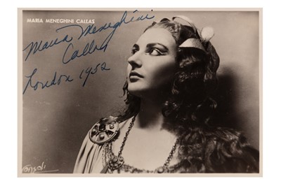 Lot 124 - Callas (Maria)