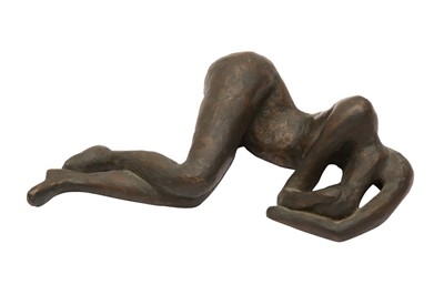 Lot 166 - A MODERNIST BRONZE FEMALE NUDE