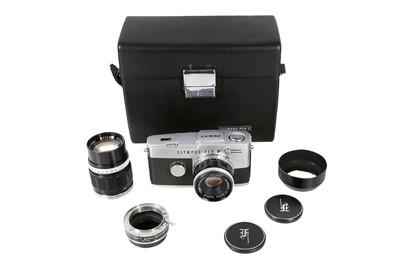 Lot 373 - An Olympus Pen FT Outfit, inc Rare 70mm f2.