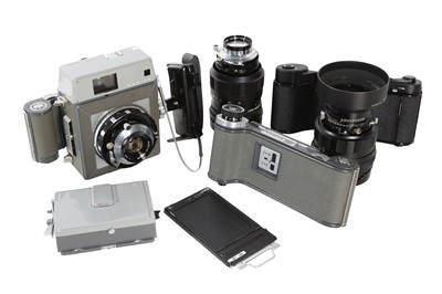 Lot 184 - An Extensive Mamiya Press outfit.