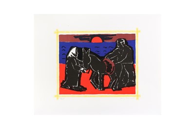 Lot 43 - JOSEF HERMAN OBE RA (POLISH/BRITISH 1911-2000)