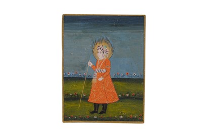 Lot 226 - A STANDING PORTRAIT OF PROPHET YUSUF (JOSEPH)