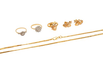 Lot 46 - A GROUP OF JEWELLERY