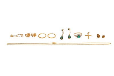 Lot 50 - A GROUP OF JEWELLERY