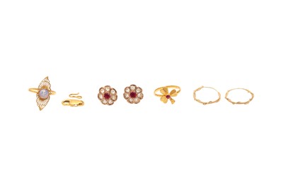 Lot 51 - A GROUP OF JEWELLERY