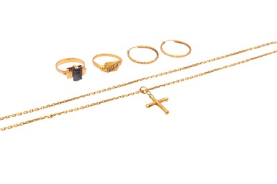 Lot 55 - A GROUP OF JEWELLERY