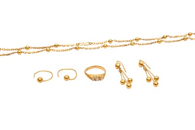 Lot 59 - A GROUP OF JEWELLERY