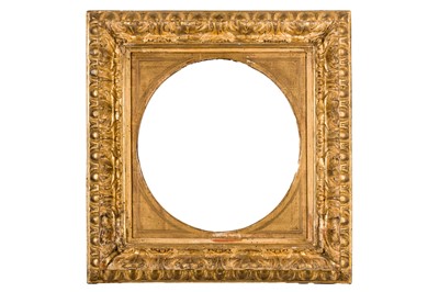 Lot 229 - A BOLOGNESE 18TH CENTURY CARVED AND GILDED FRAME