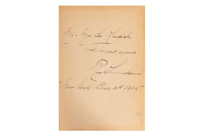Lot 292 - Amundsen (Roald Engelbregt Gravning)