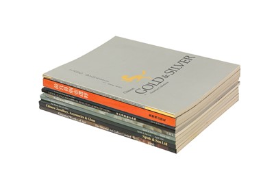 Lot 885 - NINE AUCTION CATALOGUES AND REFERENCE BOOKS