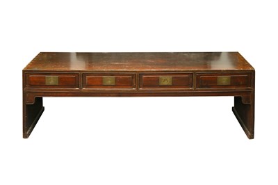 Lot 299 - A CHINESE WOOD LOW SIDE TABLE