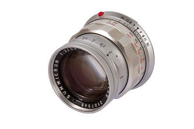 Lot 274 - A Leitz 5cm f/2 Rigid Summicron M Lens