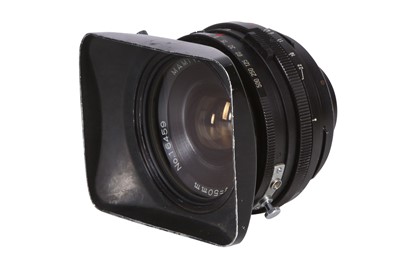 Lot 187 - A Mamiya Press Sekor 50mm f6.3 lens.