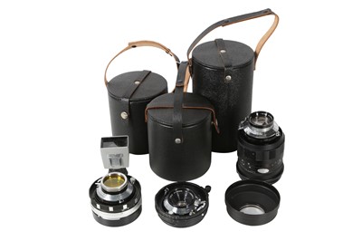 Lot 188 - A Group of Three Mamiya Press Sekor Lenses.