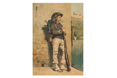 Lot 29 - ERNESTO TORRINI (ITALIAN 19TH CENTURY)