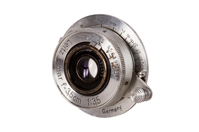 Lot 266 - A Leitz 3.5cm f/3.5 Elmar LTM Lens