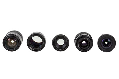 Lot 210 - A Good Selection of Nikkor AF Lenses, inc 85mm f1.8.