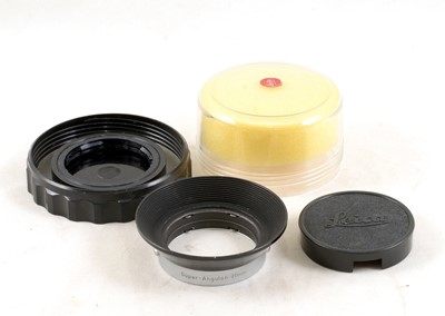 Lot 248 - Leitz Lens Hood for Leica M Mount 21mm Super-Angulon Lens.