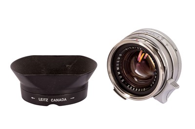 Lot 291 - Rare Leitz Canada 35mm f1.4 Steel Rim Summilux, M Fit.