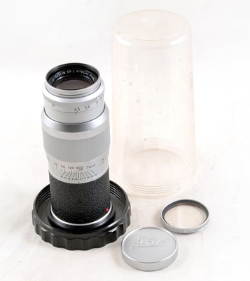 Lot 278 - Leica M Hektor 13.5cm f4.5 Lens.
