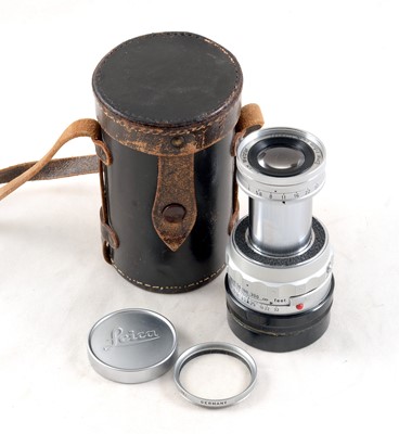 Lot 282 - Collapsible Leica M Elmar 9cm f4 Lens.
