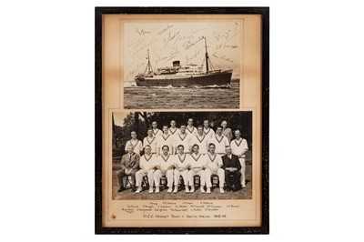 Lot 462 - M.C.C. Cricket Team- South Africa 1948/1949