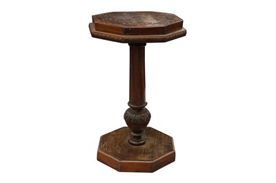 Lot 366 - AN OCTAGONAL PLANT PEDESTAL