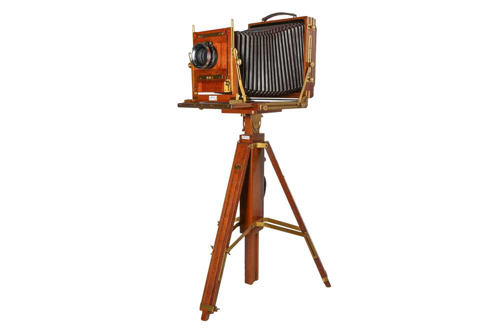 Lot 35 - A Fine 10x8" Whole Plate Gandolfi Precision Field Camera