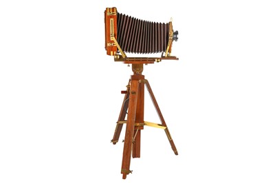 Lot 35 - A Fine 10x8" Whole Plate Gandolfi Precision Field Camera