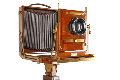 Lot 35 - A Fine 10x8" Whole Plate Gandolfi Precision Field Camera