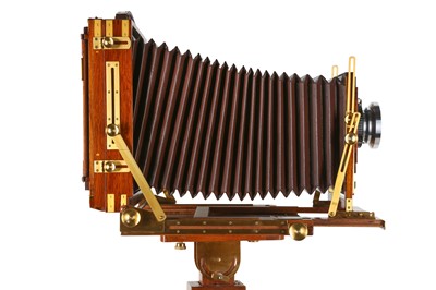 Lot 35 - A Fine 10x8" Whole Plate Gandolfi Precision Field Camera