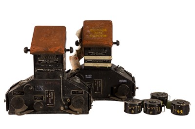 Lot 302 - Two Vulcan Bomber R88 Operator's Cameras with Dallmeyer 2" f/1.9 Super-Six Anastigmat Lenses.