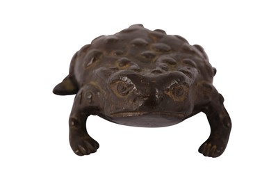 Lot 72 - A 16TH-CENTURY PADUAN BRONZE MODEL OF A TOAD