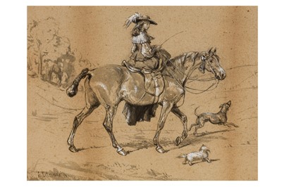 Lot 151 - LEONARD F. G. CATTERMOLE (BRITISH ACT. 1869-1886)