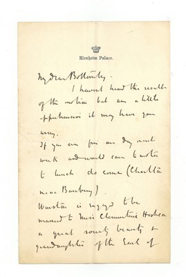 Lot 310 - [Churchill (Winston Spencer)]