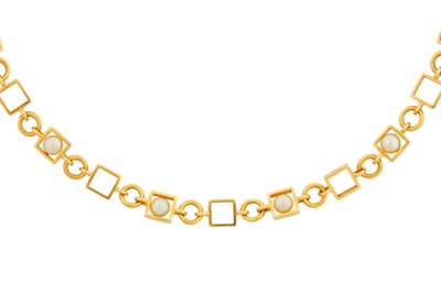 Lot 134 - A PEARL CHAIN NECKLACE