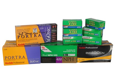 Lot 53 - A selection of medium format film.