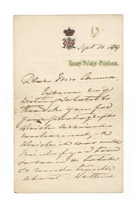 Lot 403 - Victoria, Princess Royal
