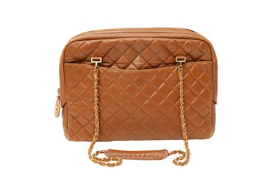 Lot 327 - Chanel Tan Large CC Camera Bag