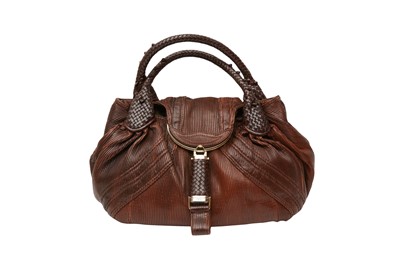 Lot 265 - Fendi Brown Medium Spy Bag