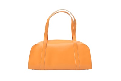 Lot 25 - Balenciaga Orange BB Bowler Bag