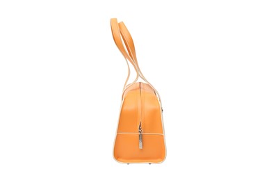 Lot 25 - Balenciaga Orange BB Bowler Bag