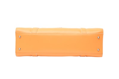 Lot 25 - Balenciaga Orange BB Bowler Bag