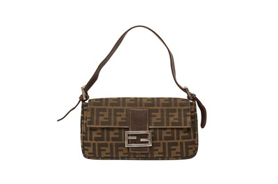 Lot 257 - Fendi Brown Zucca Baguette Bag