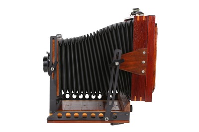 Lot 30 - A Handmade 5x4 / 7x5 Field Camera Body by Herb Quick.