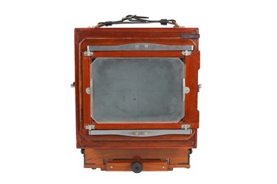 Lot 30 - A Handmade 5x4 / 7x5 Field Camera Body by Herb Quick.