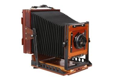 Lot 30 - A Handmade 5x4 / 7x5 Field Camera Body by Herb Quick.